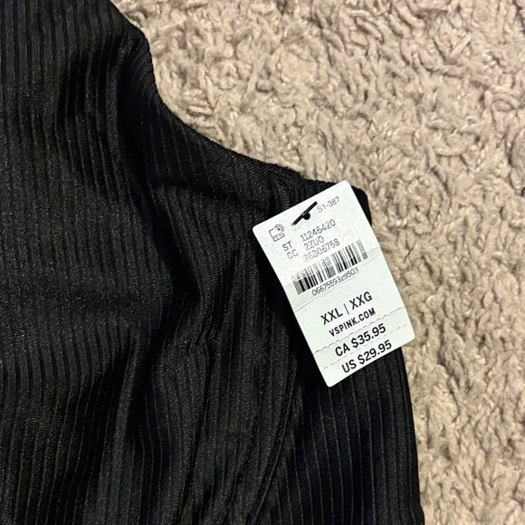 PINK Victoria's Secret Black swim - Picture 2 of 3